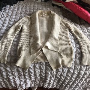 Cream cardigan